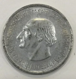 Germany Westphalia 1923 50 Million Mark Horse Coin - Picture 1 of 2