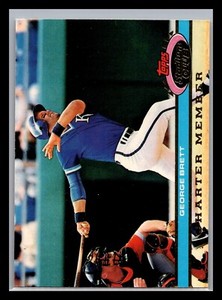1991 TOPPS STADIUM CLUB MEMBERS ONLY #N/A GEORGE BRETT CHARTER MEMBER MINT
