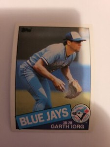1985 TOPPS GARTH IORG #168 NM