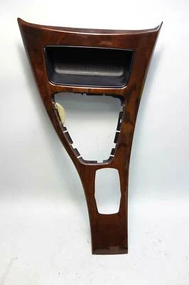 BMW E90 serie 3 2009-2012 consola central delantera cubierta de madera raíz de nogal Foto 1 de 4