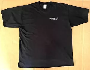 Camiseta Isophlux Records Negra Talla XL Electrónica IDM 1998 L'usine Aphex Twin - Imagen 1 de 5
