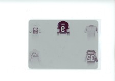 2017 Leaf Pearl Nicklaus Hull Mays Brown Ali Year in Sports Magenta Plate 1/1