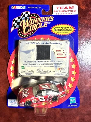 2001 DALE EARNHARDT JR DRIVER WORN FIRESUIT TEAM AUTHENTICS 1/64 #8 ROOKIE Car - Image 1 of 4