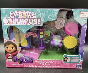 Gabby's Puppenhaus, Carlita Purr-ific Spielzimmer mit Carlita Spielzeugauto, Zubehör... - Bild 1 von 1