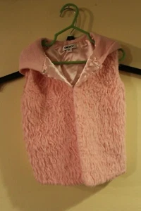 DKNY Pink Vest with Hood sz. 4T - Picture 1 of 2