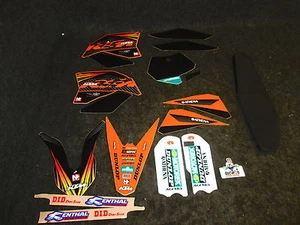 KTM SX50 2009-2012 N-STYLE Equipo de fábrica gráficos + kit de funda de asiento GR1044 - Imagen 1 de 1