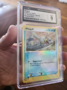 (POP 10) CGC 9 MINT Wingull Reverse Holo 84/100 Ex Sandstorm Pokemon Card 2003 - Picture 1 of 4