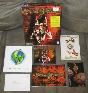 Lands of Lore III (Windows PC, 1999) caja grande original - en muy buen estado y completa - Imagen 1 de 4