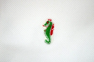 Mameluco Mono Vintage Talla S Años 60 70 Moda Vagón Blanco Mameluco Logo Caballito de Mar Foto 1 de 4