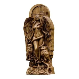 Ancient Wiccan Goddess Statue,Altar Sculpture,Greek Goddess Statue Mythology - Picture 1 of 5