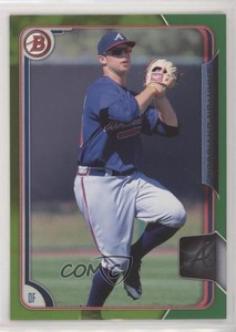 2015 Bowman Draft Green /99 Braxton Davidson #186