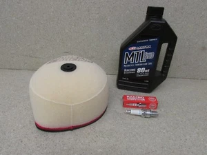 89-01 HONDA CR500R CR500 CR 500 TUNE UP KIT TRANS OIL AIR FILTER & SPARK PLUG - Picture 1 of 1