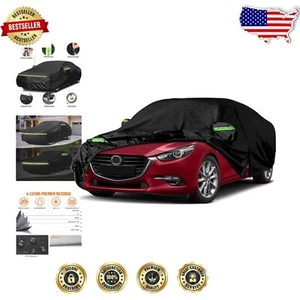 Custom-Fit Waterproof Cover for Mazda 3 Sedan (2004-2023) - Easy Access Design - Picture 1 of 11