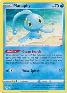 Manaphy 024/072 Rare Shining Fates Pokemon TCG - Picture 1 of 1