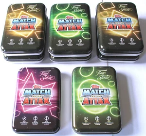 Lote 8 latas Mega Tin Time to Shine Match Attax Champions League 2024-25 - Imagen 1 de 1