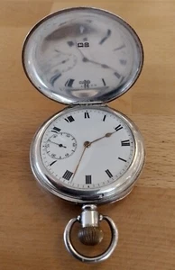 Taschenuhr, Herren, 925 Silber, antik, England. - Bild 1 von 18