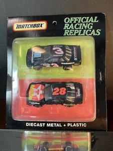 Dale Earnhardt #3 GM Goodwrench Chevy Davey Allison #28 Texaco Ford 1992 2 Pack - Picture 1 of 6