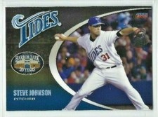 2012 Norfolk Tides (Triple-A Baltimore Orioles) Steve Johnson