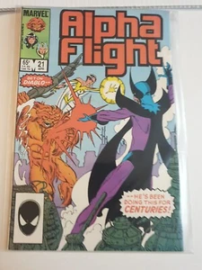 Alpha Flight #21 Marvel Comics Apr 1985 John Byrne Rare Vf+ - Picture 1 of 3