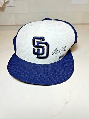 Gorra de béisbol Wil Myers SD Padres MLB autenticada con autógrafo firmada JB666012 Foto 1 de 4