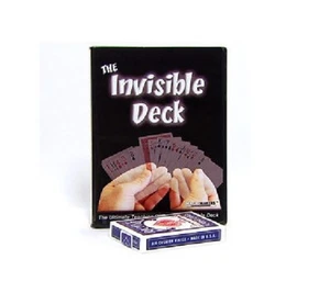 Magic Invisible Deck (Bicycle Cards) W/ TEACHING DVD - Picture 1 of 1