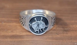 Monstruo de Espagueti Volador -Pastafarianismo -Anillo FSM talla 7 - 14 RM110 - Imagen 1 de 4