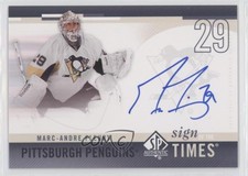 2010-11 SP Authentic Sign of the Times Marc-Andre Fleury #SOT-MF Auto