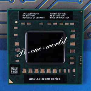 100% OK AM3500DDX43GX AMD A8-3500M 1.5 GHz Quad-Core laptop Processor CPU - Picture 1 of 1
