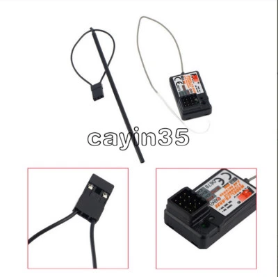 Flysky FS-GR3E Upgrade 3 Kanal 2.4G Empfänger GT3B, GR3C für RC Auto LKW Boot - Bild 1 von 4