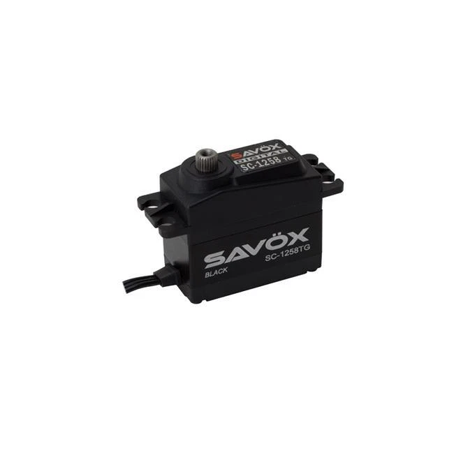 SAVÖX SC-1258TG Servo BLACK EDITION / SC-1258TG BLACK EDITION - Bild 1 von 2