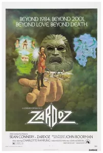 Póster de película clásico vintage de Zardoz 1974 - Sean Connery - Imagen 1 de 6