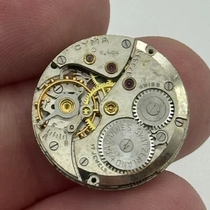 19.7mm Cyma R.424 Sub Seconds Manual Wind Watch Movement Swiss Vintage PARTS - Picture 1 of 14