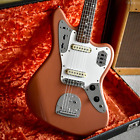'94 Fender Japan Jg66-Rc ?62 Reissue Jaguar Burgundy Mist W/Mh Mij Fujigen Rare