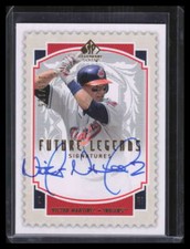 2009 SP Legendary Cuts Future Legends Signatures VM Victor Martinez Auto 116/125