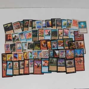 Vintage Magic The Gathering Card Lot 60+ Cards - Mostly Commons LP-MP Condition - Picture 1 of 7
