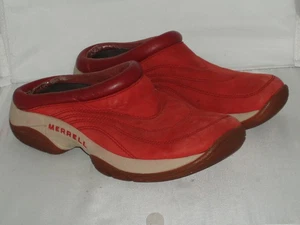 MERRELL PERFORMANCE CALZADO PRIMO Acolchado Tobogán MUJER TALLA 8 ROJO TIERRA - Imagen 1 de 7