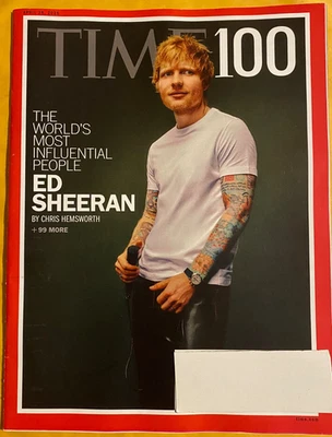 ED SHEERAN time 100 DEMI MOORE Serena Williams SNOOP Jalen hurts Scarlett TRUMP - Image 1 of 4