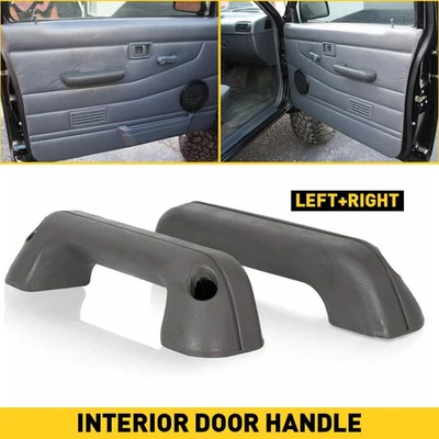 Apoio de braço puxador de maçaneta de porta par para 1986-1997 Nissan Hardbody D21 Frontier Pickup - Imagem 1 de 4