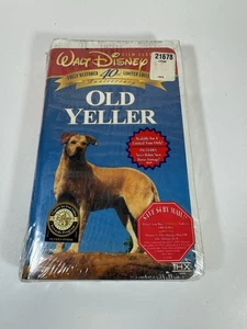 VHS Video Cassette Old Yeller  Walt Disney Limited Edition 40th Anniv New In Pkg - Picture 1 of 3