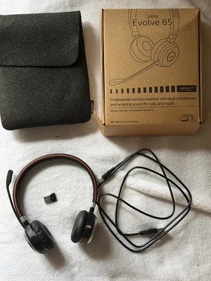 Jabra Evolve 65 SE Wireless Headset - Image 1 of 2