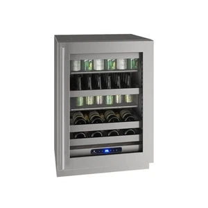 U-Line UHBV524-SG01A 24" Stainless Steel Beverage Center - Picture 1 of 4