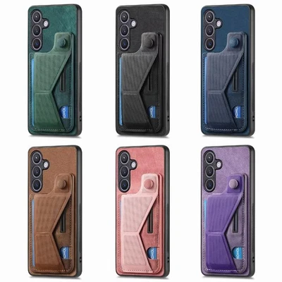 Card Slot Stand Cover Case For Motorola Edge 60 50 E15 G85 Google Pixel 9 8 7 6 - Image 1 of 4