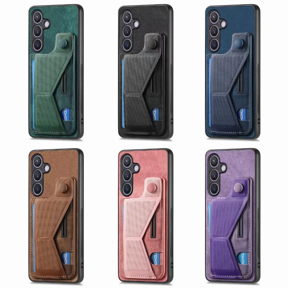 Card Slot Stand Cover Case For Motorola Edge 60 50 E15 G85 Google Pixel 9 8 7 6 - Image 1 of 4