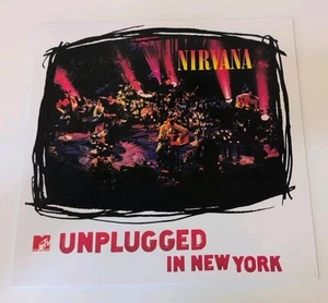 NIRVANA - MTV Unplugged Live In New York LP Black Vinyl Album VG+ - Picture 1 of 4
