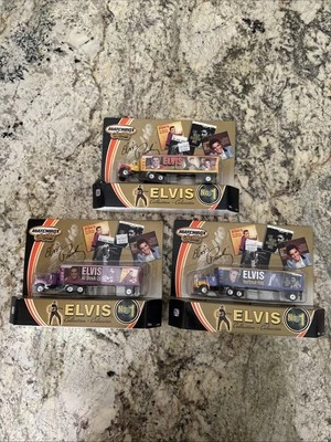 Juego de 3 remolque tractor Matchbox Collectibles Elvis Presley Mack ENVÍO RÁPIDO Foto 1 de 4