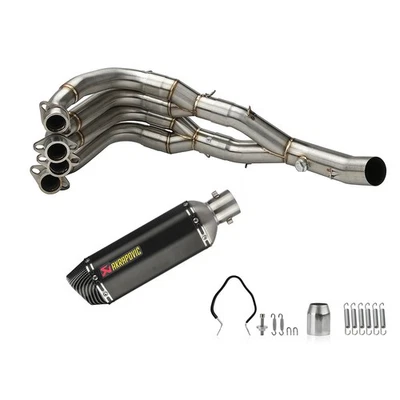 For Yamaha YZF R6 2006-2020 High Performance Exhaust System Muffler Tail Pipe Foto 1 de 4