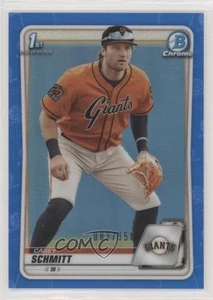 Bowman Draft 2020 cromo refractor azul/150 Casey Schmitt #BD-129 - Imagen 1 de 3