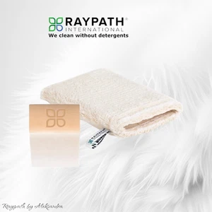 Raypath International Beige Pflegehandschuh Gr. M & graue Seife mit Nanosilber - Bild 1 von 23