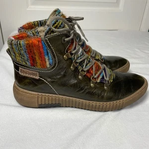 Josef Seibel Maren Mujer 39 EU/US 8.5 Cremallera Lateral Cordones Botines Coloridos - Imagen 1 de 12