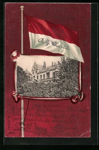 Darmstadt, Schlossterrasse, Ansichtskarte 1901  - Picture 1 of 2